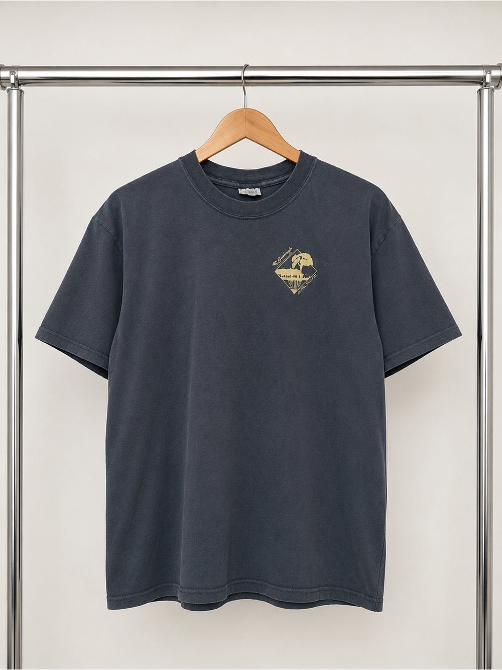 Vintage 1999 Dutchess County Fair Staff T-Shirt Faded Navy Fits Large USA